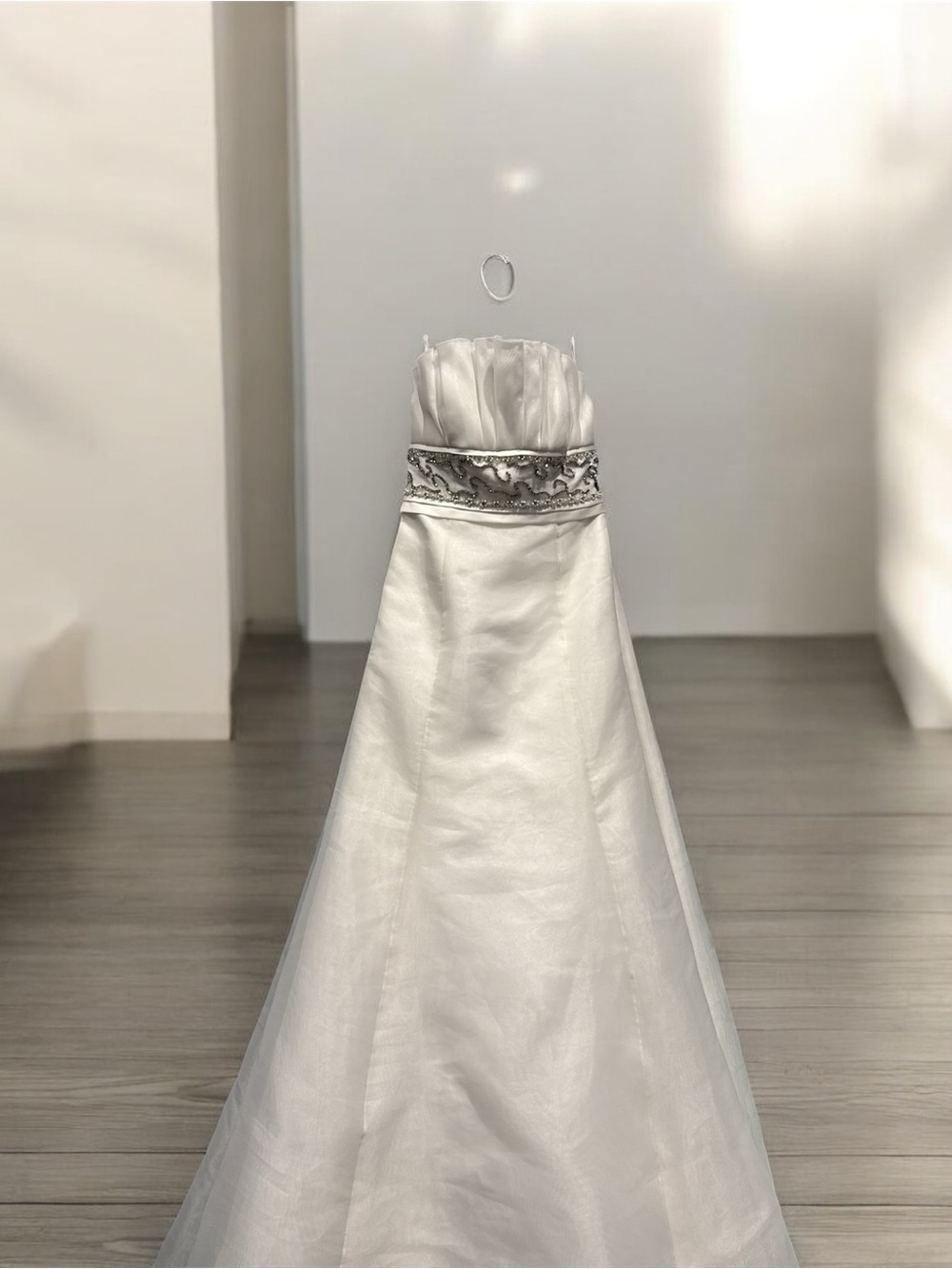 Aire Wedding Gown silk lining